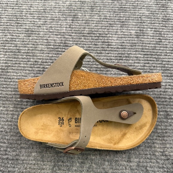 Birkenstock Gizeh BS Thong Sandals Women's Size 5 - Men's 3 Stone New In Box - Picture 4 of 8